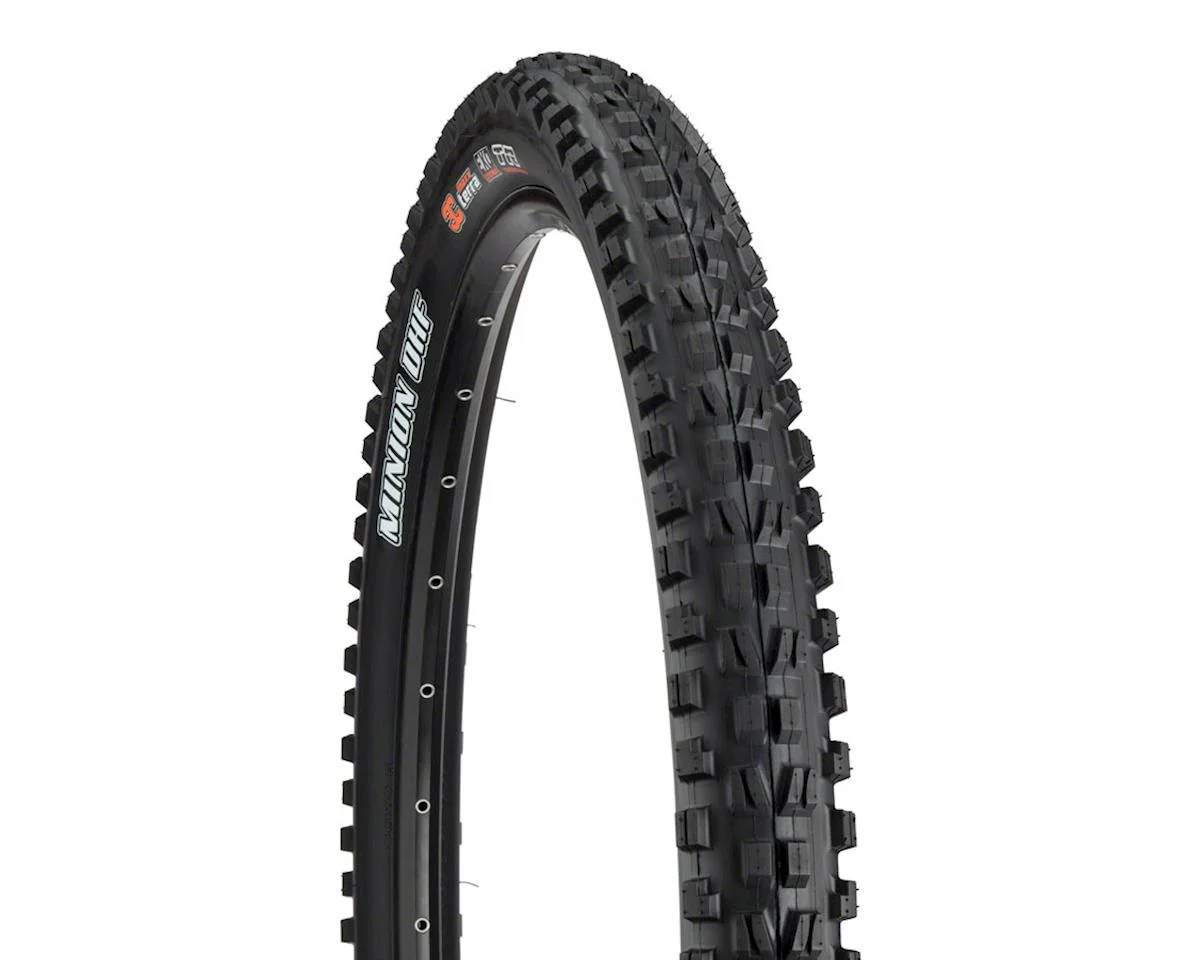 Maxxis Minion DHF Tubeless Mountain Tire (Black) (27.5") (2.5") (MaxxTerra/EXO+)